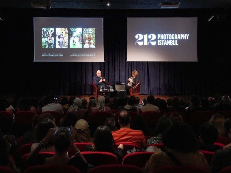 Steve McCurry ve Anne Morin, Pera Müzesi’nde Sanatseverlerle Buluştu