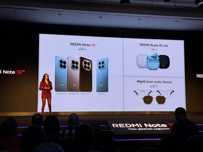 Xiaomi, Yeni REDMI Note 15 Serisi’ni Tanıttı: Dayanıklılık ve Güçlü Kamera Bir Arada
