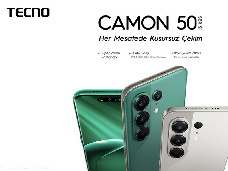 TECNO CAMON 50 Serisi’ni MWC 2026’da Tanıttı