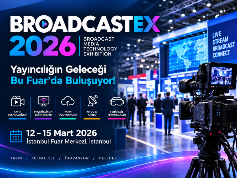 BROADCASTEX 2026 İstanbul’da Kapılarını Açtı: Fotoğraf ve Kamera Dünyasının Önde Gelen Markaları Yenikapı’da