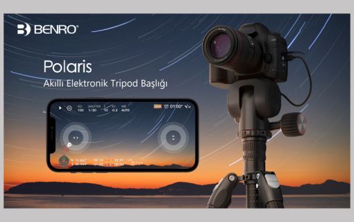 Benro Polaris Akıllı Elektronik Tripod Başlığı