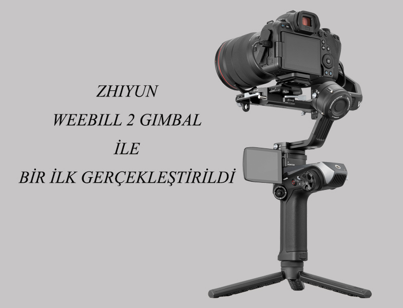 ZHIYUN WEEBILL 2 Gimbal, Flip-Out Dokunmatik Ekran Komuta Merkezi ile Endüstride Bir İlki Gerçekleştirdi