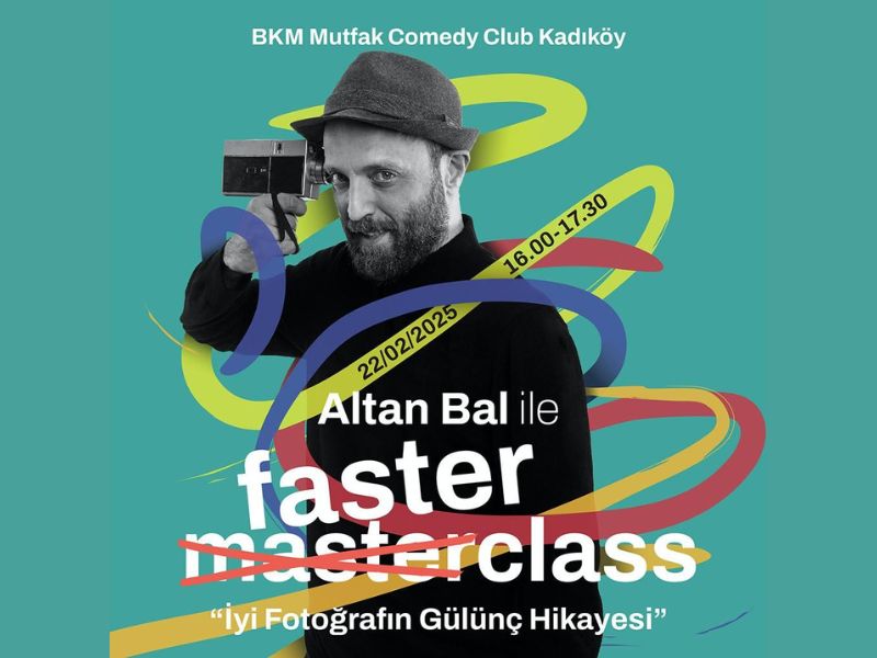 Altan Bal ile Fasterclass: “İyi Fotoğrafın Gülünç Hikayesi” 