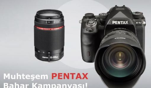 Pentax Fotoğraf Makinelerinde Muhteşem Bahar Kampanyası!