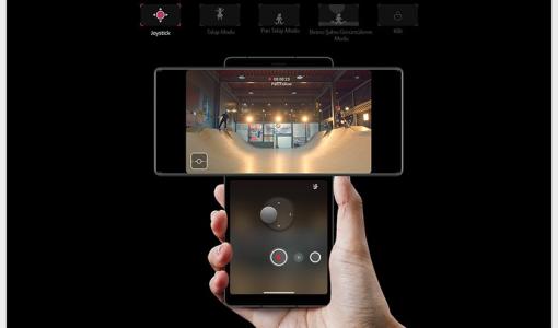Gimbal Kamera Özelliği LG WING ile Mobil Cihazlara Taşındı