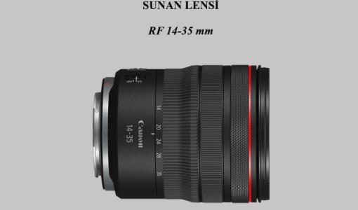 Canon’dan 14mm Netleme Mesafesi Sunan Yeni RF Lens