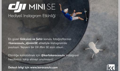 Yeni DJI Mini SE Hediyeli Instagram Etkinliği Başladı