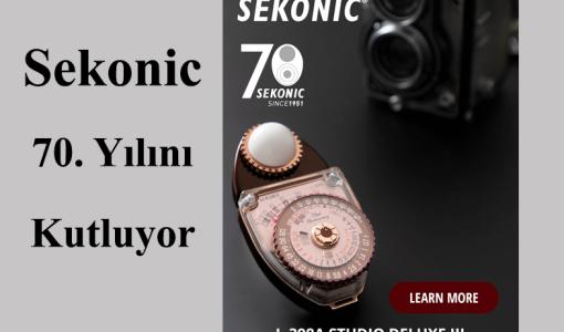 Sekonic 70. Yıldönümünü Kutluyor