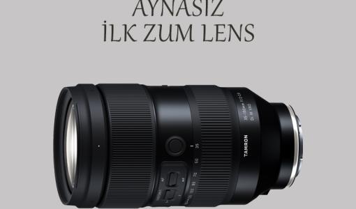 Tamron, F2 Diyafram Açıklığına Sahip Dünyanın İlk Aynasız Zum Lensini Duyurdu