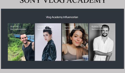 'Sony Vlog Academy' Projesi Hayata Geçirildi